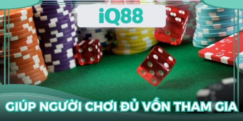 Giúp người chơi vẫn có vốn khi dự đoán sai