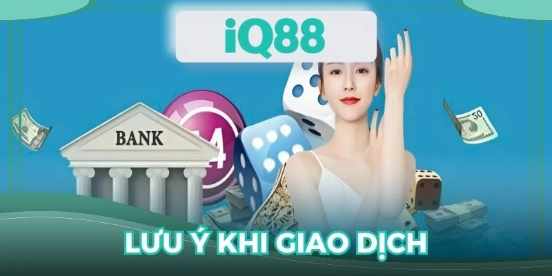 Một vài chú ý quan trọng trước khi tiến hành gửi tiền